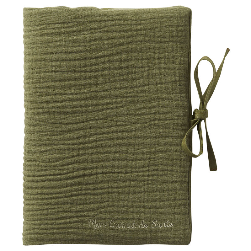 Bbco - protège carnet santé - vert 